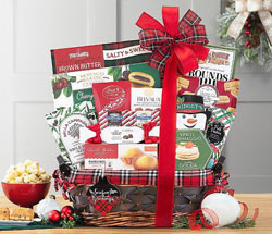 Corporate Gift Baskets: Office Party Snack Gift Basket