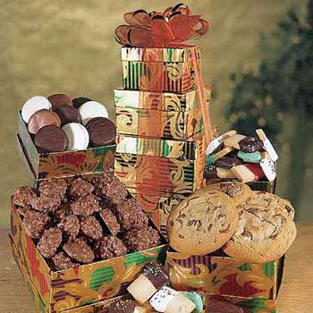 Corporate Cookie Gift Tower