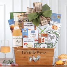 French Wine Gift Basket