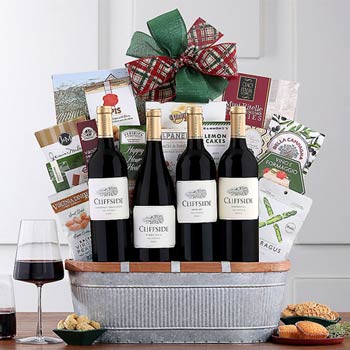 Cliffside Wine Gift Basket