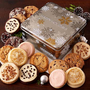 Winter Wishes Gourmet Cookie Tin