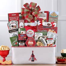 Festive Seasons Greetings Gift Basket