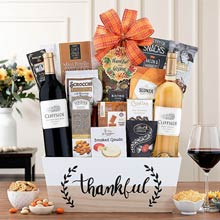 Thanksgiving Holiday Wine Basket