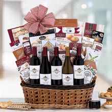 Corporate Snack Wine Basket