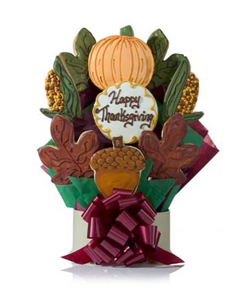 Happy Thanksgiving Cookie Bouquet