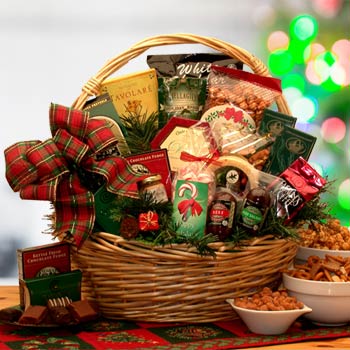 Christmas Holiday Gift Basket