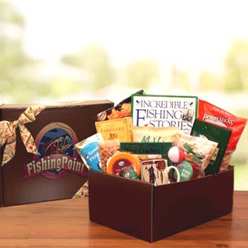 Sports Gift Baskets - Fishing Gift Box