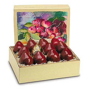 Red Pears Fruit Gift Box