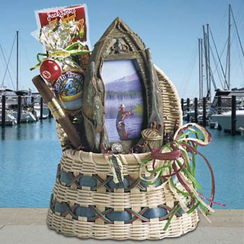 Fishing Gift Basket for Him