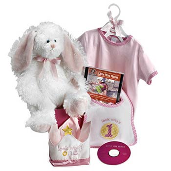 Baby Girls First Birthday Gift Box