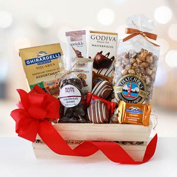 Chocolate Treats Gift Basket