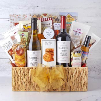 Wine Duo Gourmet Corporate Gift Basket