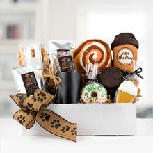 Coffee and Dog Snacks Gift Box