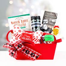 Dog Lovers Holiday Gift Basket