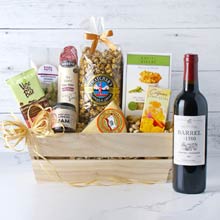 Gourmet Red Wine Gift Basket