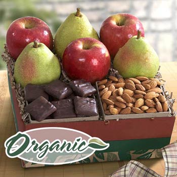 Organic Mixed Fruit and Nut Gift Box