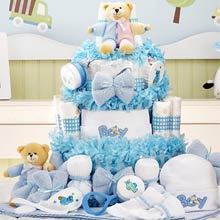 Baby Boy Diaper Cake