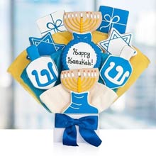 Chanukah Holiday Cookie Bouquet