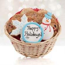 Winter Wishes Cookie Gift Basket