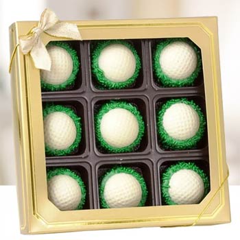 Golf Ball Chocolate Covered Oreo Cookies