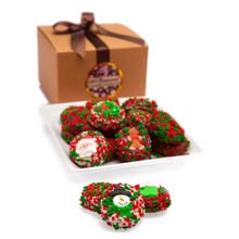 Christmas Individual Chocolate Dipped Oreos