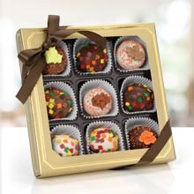 Thanksgiving Chocolate Truffle Bons Gift Box
