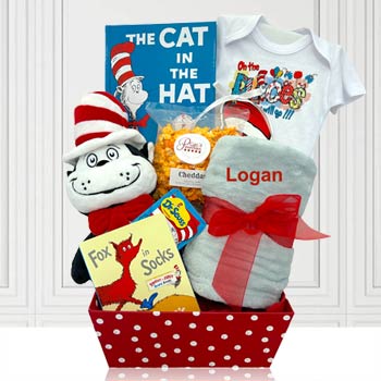 Dr. Seuss Fun with Books Basket