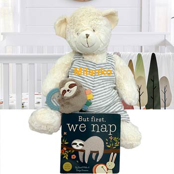 Personalized Naptime Baby Gift