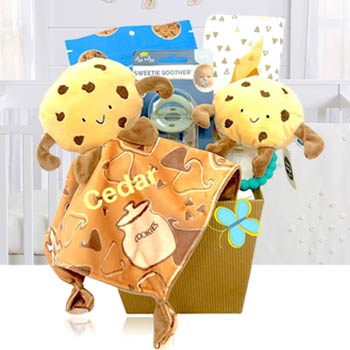 Sweet as a Cookie Baby Gift Basket