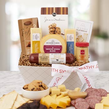 Sympathy Gourmet Gift Basket