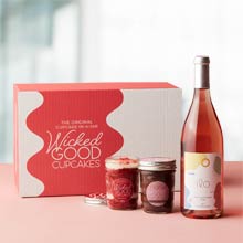 Wicked Good Cupcakes and Wine Gift Box