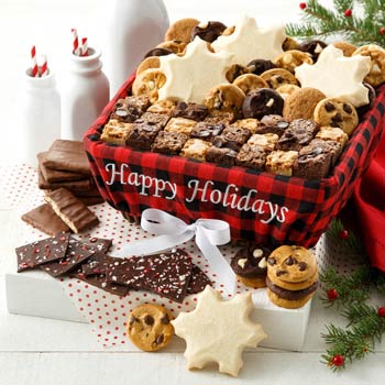 Christmas Gift Baskets - Mrs. Fields Holiday Cookie Basket