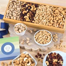 Fathers Day Gourmet Nut Gift Tray