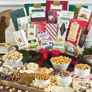 Corporate Holiday Cheer Gift Basket