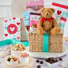 Valentine Sweetheart Gift Basket