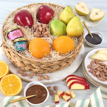 Fruit & Sweets Gift Basket