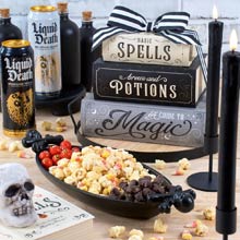 Witches Brew Halloween Gift Tower