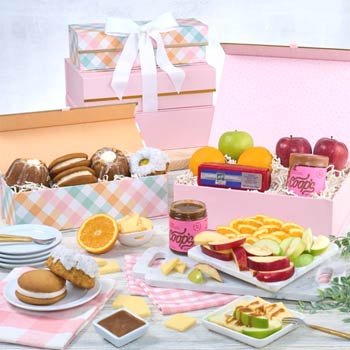 Fruit and Bakery Gift Tower