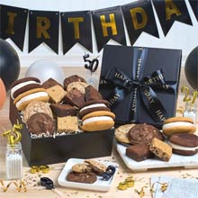 Happy Birthday Cookies and Brownies Gift Box